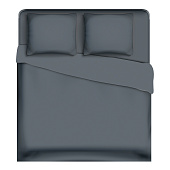 Простыня на резинке 160х200х20 цвет серый арт. 4074 Простыня на резинке 160х200х20 цвет серый арт. 4074