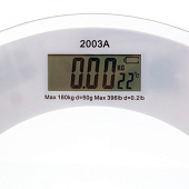  Весы напольные электронные "Classic" 33х0,5 см (работает от 2хААА), 400-573 