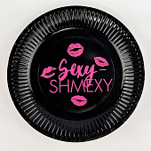  Набор бумажной посуды "Девчонка", на 6 персон, 6 стаканов, 6 тарелок, трубочки   10797811 