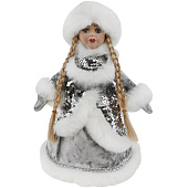 Снегурочка 20х20х35см, серебро Снегурочка 20х20х35см, серебро