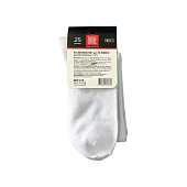 Женские носки Dane Ribbed 10, высокие, белые, р. 25