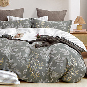  Комплект постельного белья 1,5 спальный Cleo сатин 15/755-SK 