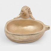 Конфетница Light pumpkin, 19х17 см, золотистая, Еж с тыквой ANLAF-2 Конфетница Light pumpkin, 19х17 см, золотистая, Еж с тыквой ANLAF-2