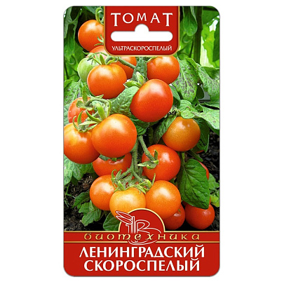  Томат Ленинградский скороспелый, Биотехника 