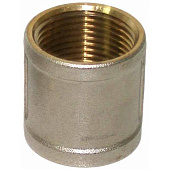 Муфта 1/2" ВВ ник Муфта 1/2" ВВ ник