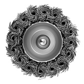 Щетка чашка д/дрели 65мм круч. метал. пров.Matrix Щетка чашка д/дрели 65мм круч. метал. пров.Matrix