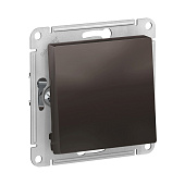 Выключатель встраиваемый проходной 1 клавиша, цвет мокко, SE AtlasDesign Выключатель встраиваемый проходной 1 клавиша, цвет мокко, SE AtlasDesign