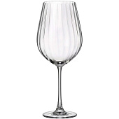 Набор бокалов для красного вина Crystal Bohemia Columba Optic 650 мл (2шт) БСС0402 Набор бокалов для красного вина Crystal Bohemia Columba Optic 650 мл (2шт) БСС0402