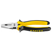 Плоскогубцы комбинированные 200мм, двухкомпонентные рукоятки, STAYER Плоскогубцы комбинированные 200мм, двухкомпонентные рукоятки, STAYER
