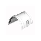 Соединитель желоба ПВХ D125/82 белый /Технониколь Соединитель желоба ПВХ D125/82 белый /Технониколь