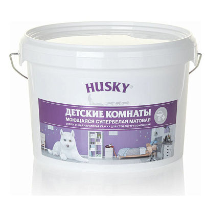  В/Д краска HUSKY для детских комнат 2,5л 