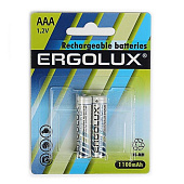  Аккумулятор AAA-1100мА.ч (2шт) Ergolux 12446 