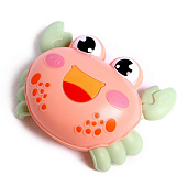 Игрушка инерционная Крабик, двигается от нажатия, микс, 5296553 Игрушка инерционная Крабик, двигается от нажатия, микс, 5296553