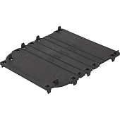 Торцевая заглушка универсальная для лотка водоотводного Gidrolica Standart пластиковая DN100 Торцевая заглушка универсальная для лотка водоотводного Gidrolica Standart пластиковая DN100