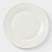 Тарелка обеденная Доляна White Label, 300 мл, фарфор, белый 1277451 Тарелка обеденная Доляна White Label, 300 мл, фарфор, белый 1277451