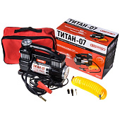 Компрессор металлический 60л/мин 2х поршневой с крокодилами SKYWAY ТИТАН-07 Компрессор металлический 60л/мин 2х поршневой с крокодилами SKYWAY ТИТАН-07