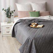  Покрывало 120х210 стеганое Традиция поплин бежевый 2327 