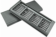 Набор прецизионных отверток, 24 предм., 1/8", Vertextools Набор прецизионных отверток, 24 предм., 1/8", Vertextools