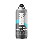 Эмаль аэрозольная по пластику чёрный глянцевый 520 мл/DECORIX Эмаль аэрозольная по пластику чёрный глянцевый 520 мл/DECORIX