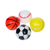 Мяч-антистресс Спортивные игры, 7,6 см, 550-0350 Мяч-антистресс Спортивные игры, 7,6 см, 550-0350