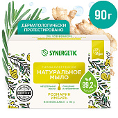  М/т SYNERGETIC Натуральное, розмарин и имбирь, гипоаллерг. 90г Арт.200101 (ф24) 