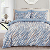  Комплект постельного белья 1,5 спальный Cleo Поплин Pure Cotton 15/404-PC 