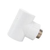 Тройник комб НР 20х1/2" PPR Тройник комб НР 20х1/2" PPR