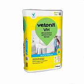 Шпаклевка белая цементная влагостойкая VH (20кг) /Vetonit Шпаклевка белая цементная влагостойкая VH (20кг) /Vetonit