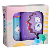 Набор Контейнер для хранения и бутылка для воды, сиреневый 9449474 Набор Контейнер для хранения и бутылка для воды, сиреневый 9449474