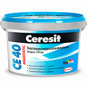 Затирка CE40 Aquastatic 07 серая (1кг) /Церезит Затирка CE40 Aquastatic 07 серая (1кг) /Церезит