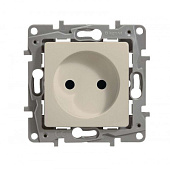 Механизм розетки 1-м СП Etika б/з сл. кость Leg Механизм розетки 1-м СП Etika б/з сл. кость Leg