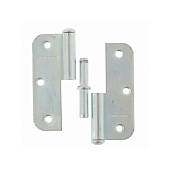 Петля накладная ПН1-85 цинк левая Кунгур Петля накладная ПН1-85 цинк левая Кунгур