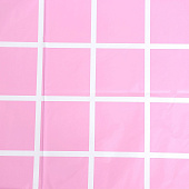  Скатерть в клетку, 137х183 см, розовый, 9239739 