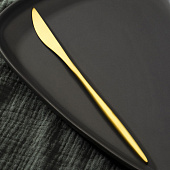  Нож столовый Magistro «Оску базис», 23 см, цвет золотой 7892819 