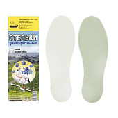  Стельки для обуви Универсальные (лен+хлопок + нетканое полотно) Пик РФ 