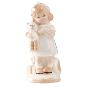 Сувенир керамика "Девочка в платьице, держит мягкого медведя" 5,5х5х12,5 см 9720769 Сувенир керамика "Девочка в платьице, держит мягкого медведя" 5,5х5х12,5 см 9720769