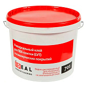 Клей универсальный Ideal 701 для рулонных и модульных (LVT) напольных покрытий из ПВХ 5 кг Клей универсальный Ideal 701 для рулонных и модульных (LVT) напольных покрытий из ПВХ 5 кг