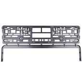  Рамка для номера книжка (черная) JT JRN-01 