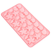 Форма для льда пластиковая "Морской мир" 15х28см, микс 317-4608 Форма для льда пластиковая "Морской мир" 15х28см, микс 317-4608