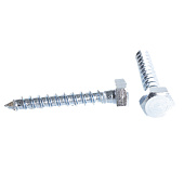 Болт сантехнический DIN 571 10х 60 (белый цинк 20 шт) Болт сантехнический DIN 571 10х 60 (белый цинк 20 шт)