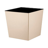 Кашпо "London Cube" 250х250мм 9,5/11,6л h238мм Калифорнийский миндаль IG780110006 Кашпо "London Cube" 250х250мм 9,5/11,6л h238мм Калифорнийский миндаль IG780110006