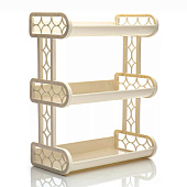 Полка для ванной пластиковая 3-ярусная (14) С167 Полка для ванной пластиковая 3-ярусная (14) С167