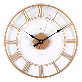  Часы с открытой стрелкой Рубин Римские цифры, d 39 см, 4041-001Gld, прозрачный 