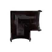 Угловой элемент 90° Docke PREMIUM, Шоколад Ral:8019 Угловой элемент 90° Docke PREMIUM, Шоколад Ral:8019