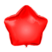  Шар фольгированный 45 см "Звезда" (красный), 359-420 