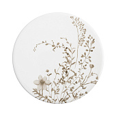 Подставка под кружку Florance 11 см, круглая, белая, Осенние цветы ANLAF-YUXIN-138 Подставка под кружку Florance 11 см, круглая, белая, Осенние цветы ANLAF-YUXIN-138