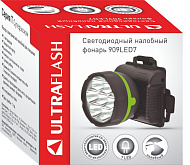 Фонарь LED налобный/Ultraflash 909LED7 Фонарь LED налобный/Ultraflash 909LED7