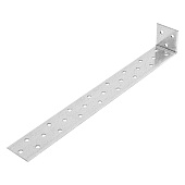  Уголок крепежный анкерный 40х400х40х1,8-2,0мм цинк 