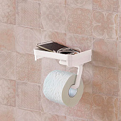  Держатель для туалетной бумаги с полочкой 20 М2224 