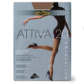  Колготки Omsa Attiva 20, цвет Natural, размер 6 (XXL) 